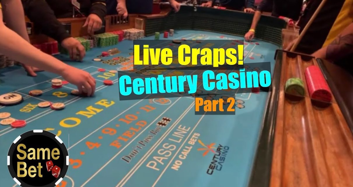 Live Craps at Century Casino component division 2