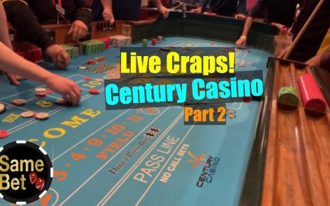 Live Craps at Century Casino component division 2