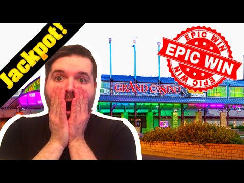 MASSIVE JACKPOT HAND PAY At Grand Casino Mille Lacs!