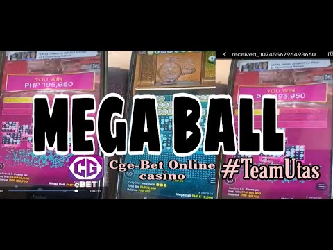 MEGA BALL BINGO Win Php195,950 (CGE-BET ONLINE CASINO)