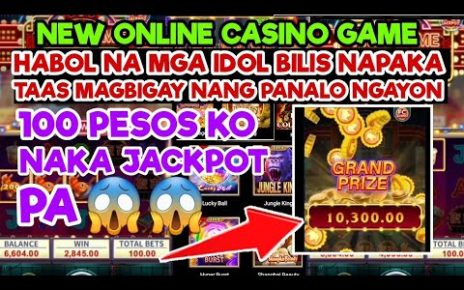 NEW ONLINE CASINO GAME | ₱100 PESOS KO NAKA JACKPOT PA ??