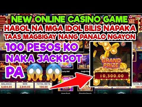 NEW ONLINE CASINO GAME | ₱100 PESOS KO NAKA JACKPOT PA ??