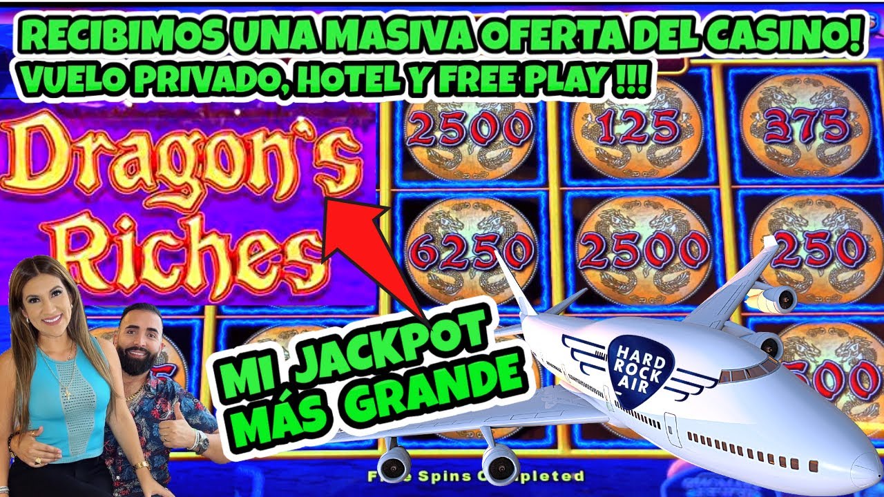 ?OFERTA MASIVA DEL CASINO ? HARD ROCK AIR VUELO, HOTEL, COMIDA Y FREE PLAY GRATIS!  JACKPOT BABY !