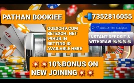 ONLINE CASINO ID GOEXCH9.COM 100% trusted bookiee