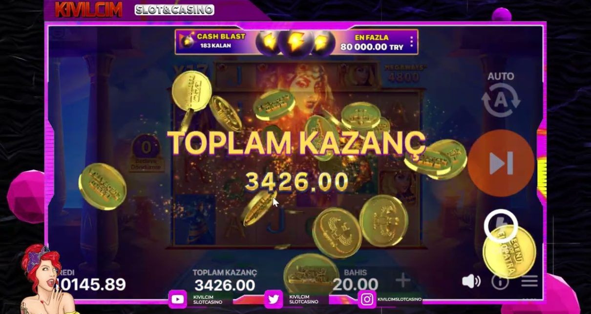 ONLİNE CASİNO SLOT OYUNLARI | MISIR PİRAMİTLERİNDE BİG WİN SEFASI!? ??