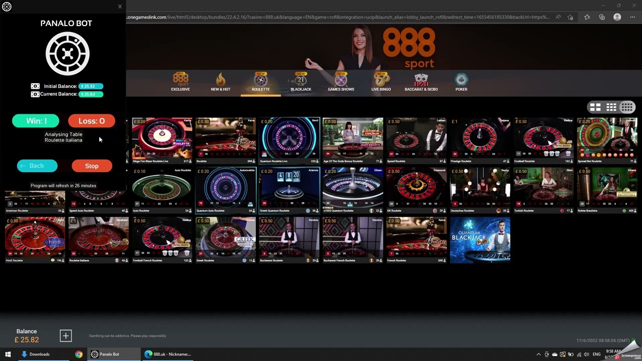 Panalo Bot online casino roulette automation - Dozens and Columns