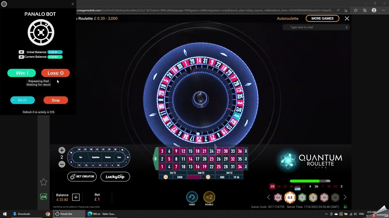 Panalo Bot online casino roulette automation - Repeating