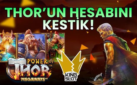 #PowerOfThor 'da Kasamız Doldu! – King Slot #casino #slot #slotoyunları #pragmatic #slotvideoları