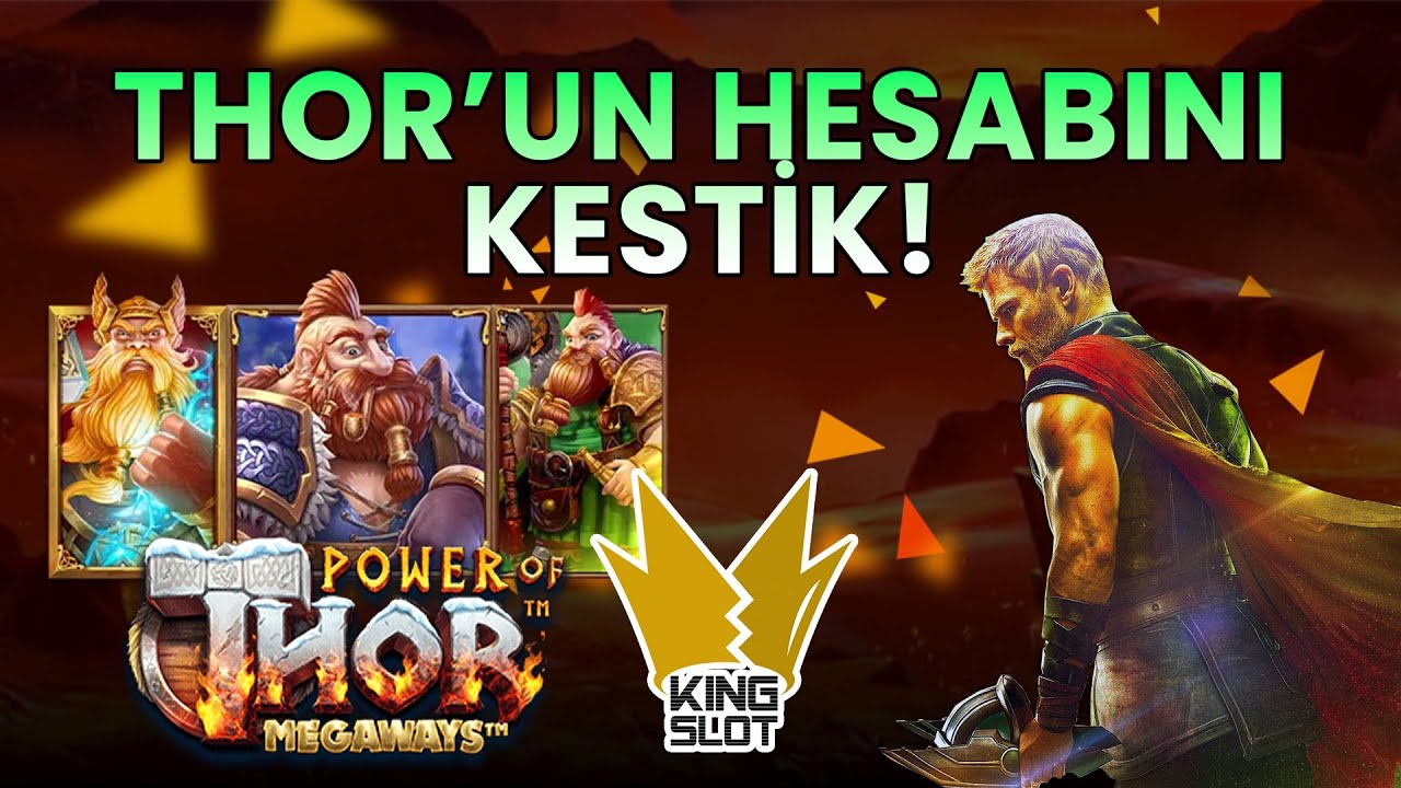 #PowerOfThor 'da Kasamız Doldu! - King Slot #casino #slot #slotoyunları #pragmatic #slotvideoları