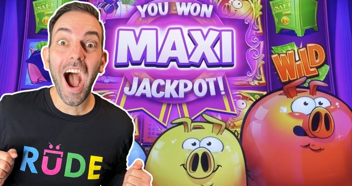 ? RICH Little PIGGIES ? JACKPOT ➛45 MAX BET ➔ M Resort Casino