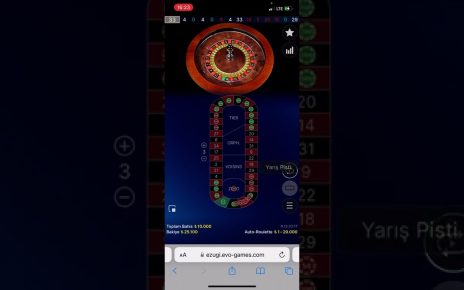 RULET | OTO RULET MASASINI TİTRETTİK 75 BİN TL #casino #rulet