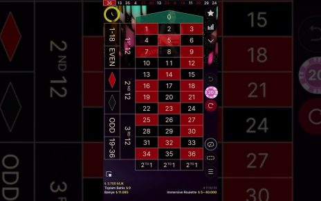 #RULET | RULETTE 0 TL 36 BİN LİRA OLDU!! #casino