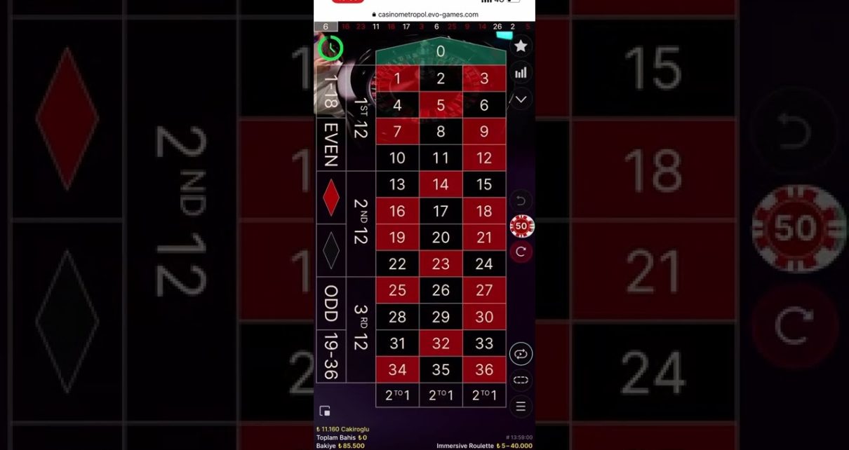 | RULETTE BİZ NE DERSEK O / 120 BİN KAZANDIK | RULETTE BİZ NE DERSEK O / 120 BİN KAZANDIK