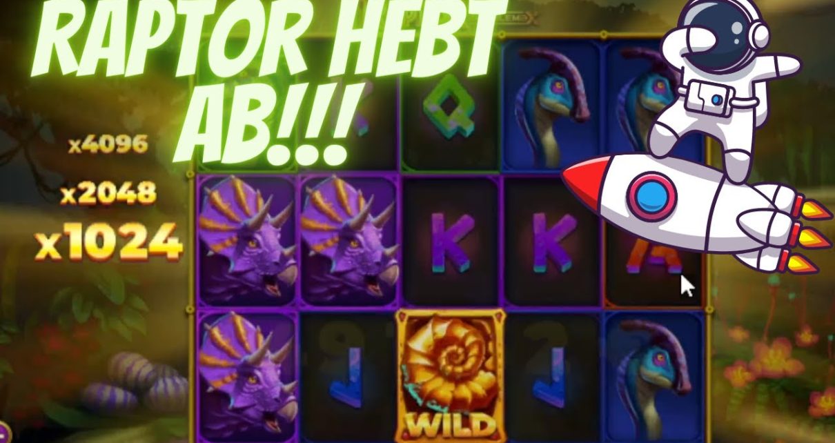Raptor Slot im Online Casino Deutsch Raptor knallt richtig!!!Raptor hebt ab und gibt super Win???