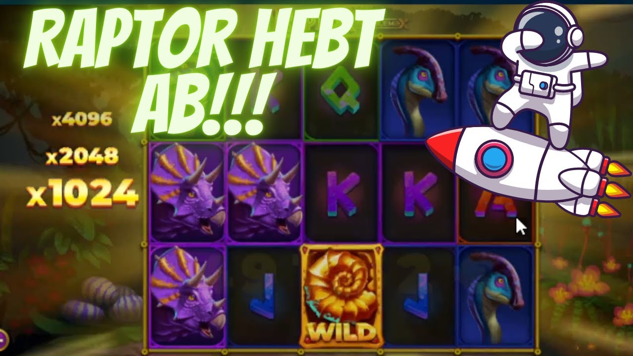 Raptor Slot im Online Casino Deutsch Raptor knallt richtig!!!Raptor hebt ab und gibt super Win???