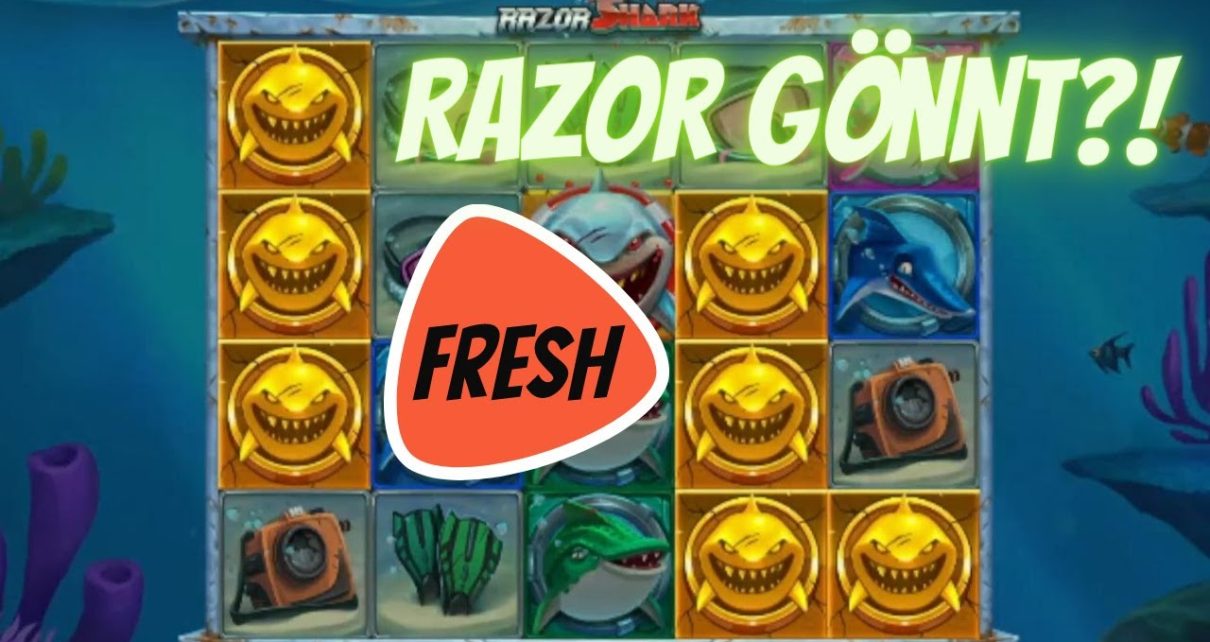 Razor Shark im Online Casino Deutsch Heute wollen wir es wissen kann dieser Hai mal gönnen?!?! ?