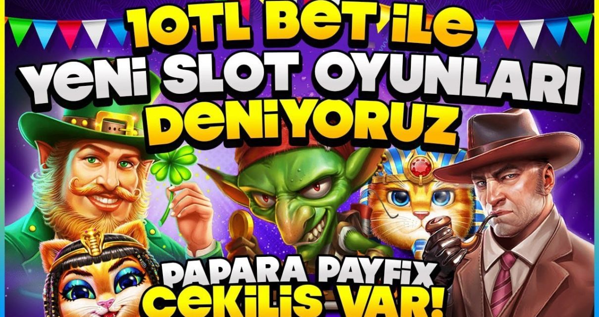 SLOT OYUNLARI | 10 TL İle Yeni Oyunları Deniyoruz ?? #slot #slotoyunları #casino