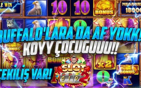 SLOT OYUNLARI ? BUFFALO KING MEGAWAYS REKOR ? 15.000TL BÜYÜK ÖDÜL  ? #slot #slotoyunları #casino