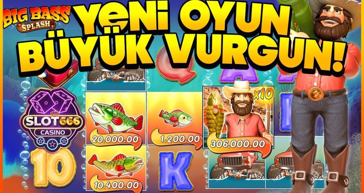 SLOT OYUNLARI ?YENİ OYUN BİG BASS SPLASH BÜYÜK VURGUN ? 50.000₺ ÇEKİLİŞ ? #slot #slotizle #casino