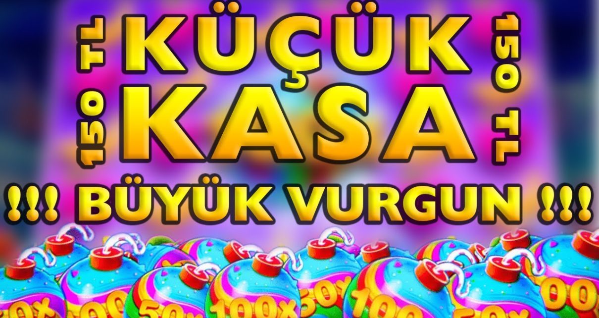 SWEET BONANZA | KÜÇÜK KASA (150) İLE BÜYÜK VURGUN | #slot #casino #slotoyunları