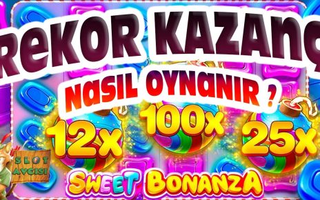 ?SWEET BONANZA?NASIL OYNANIR❓75.000 TL REKOR KAZANÇ❗#Slot #Casino #Sweetbonanza #Taktik #Kazanç #50x