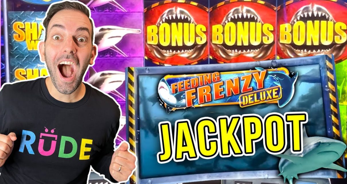 ? Shark Attacks with JACKPOT HANDPAY ? Underwater MAX BET Wins @ Grand Casino