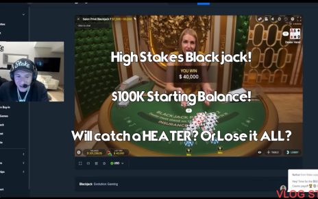 SteveWillDoIt Gambling Playing Blackjack | High Stakes Online Casino Blackjack | Fun Session