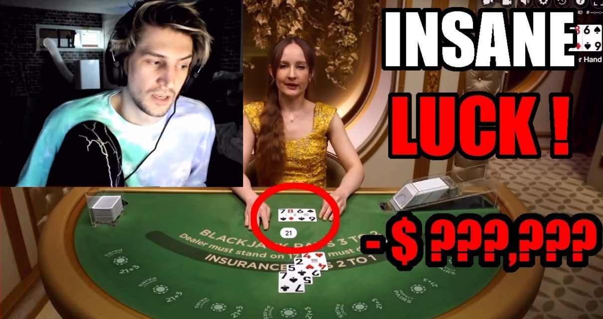 The LUCKIEST BLACKJACK Dealers EVER | xQc Gambling The LUCKIEST BLACKJACK Dealers EVER | xQc Gambling