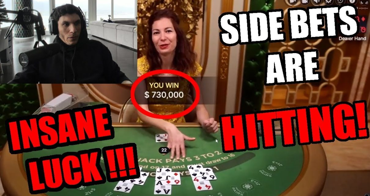 The LUCKIEST BLACKJACK participant | HighStakes Session | TrainWrecksTV