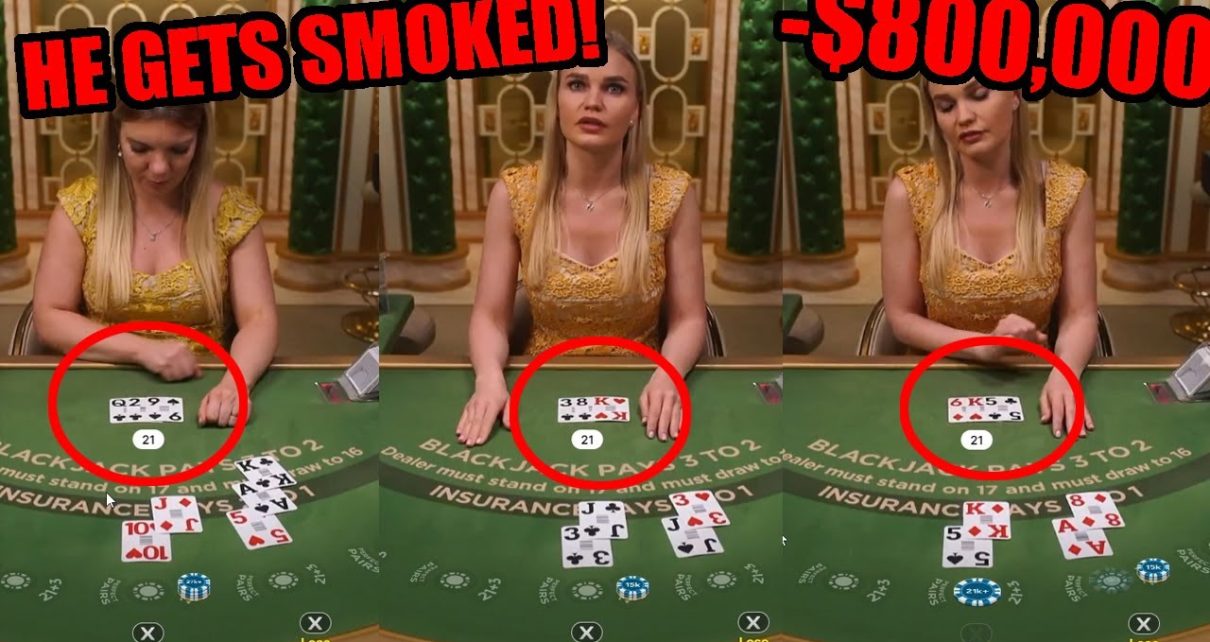 The Worst BlackJack Run You'll Ever view !!