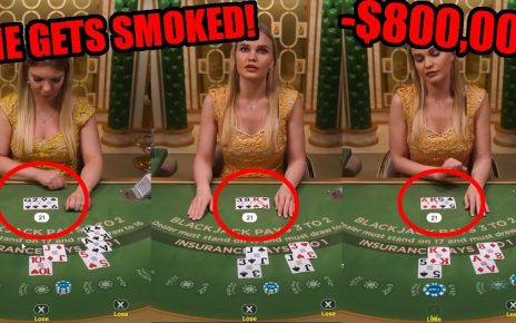 The Worst BlackJack Run You'll Ever view !!