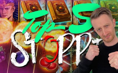 Top 5 online Casino Big Wins mit Stoppi | SpieloTV