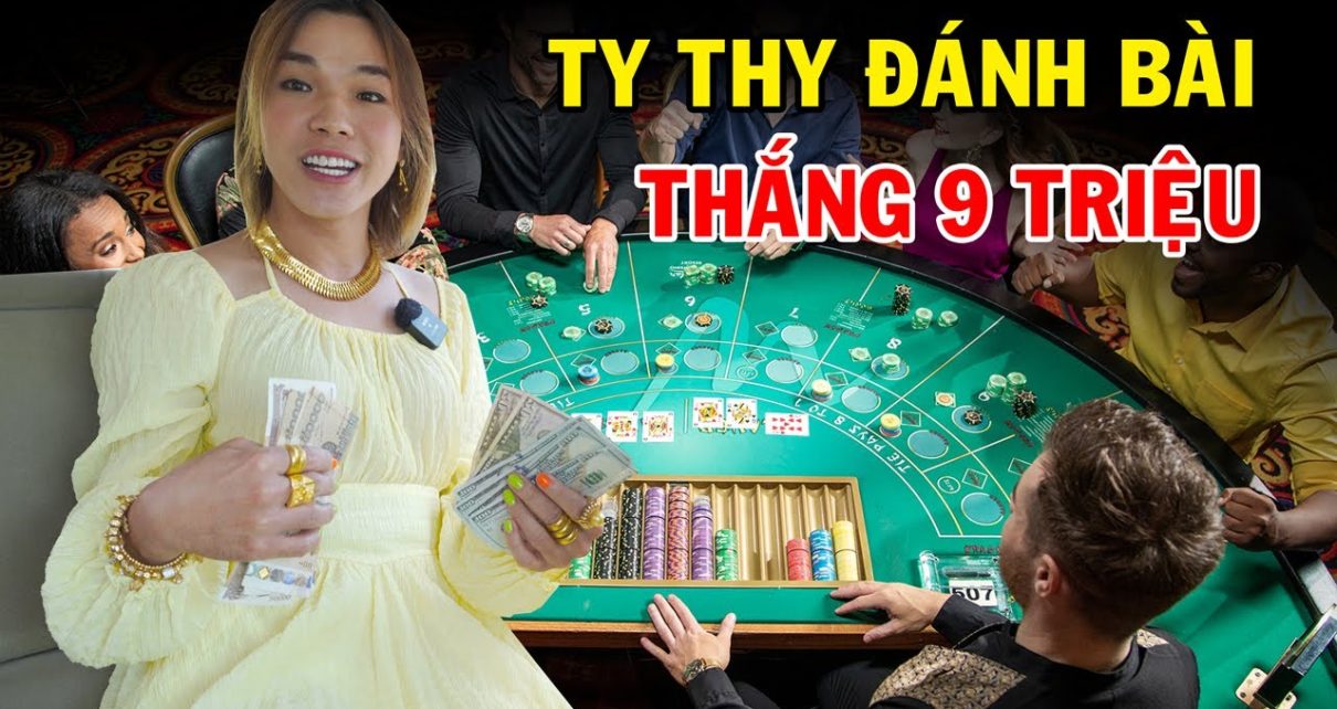 Ty Thy chơi Casino Campuchia bất ngờ thắng 9 triệu  – Ty Thy Vlog Gỏi đu đủ