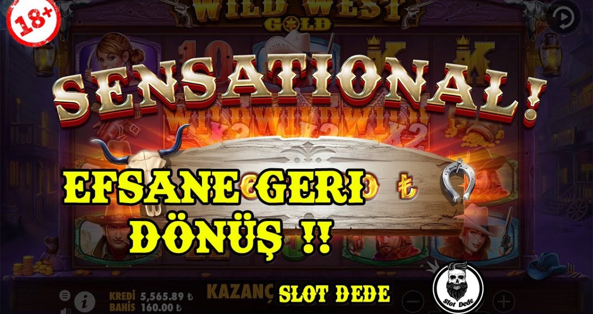 WİLD WEST GOLD l Alemde Teksin Dede l Efsane Kazanç l #slot #casino #rulet #slotkazandıranoyunlar