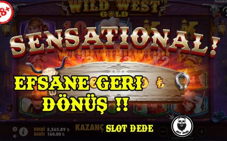 WİLD WEST GOLD l Alemde Teksin Dede l Efsane Kazanç l #slot #casino #rulet #slotkazandıranoyunlar