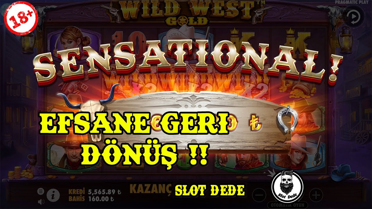 WİLD WEST GOLD l Alemde Teksin Dede l Efsane Kazanç l #slot #casino #rulet #slotkazandıranoyunlar