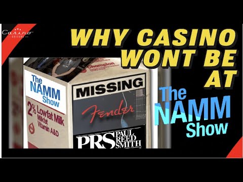 Why Casino Guitars won't be at the NAMM demo