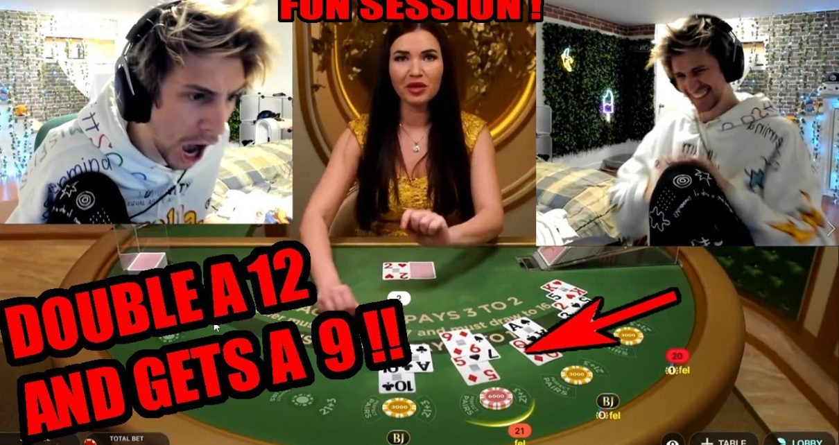 at nowadays THIS Is What FUN BlackJack Looks Like !! xQc Gambling