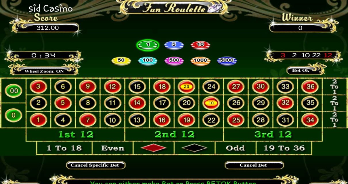 indian roulette winning 20k | sid casino