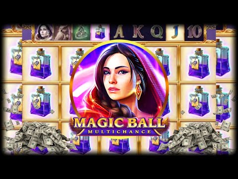 Ретриггер в бонуске Magic Ball. Booongo. Online Casino