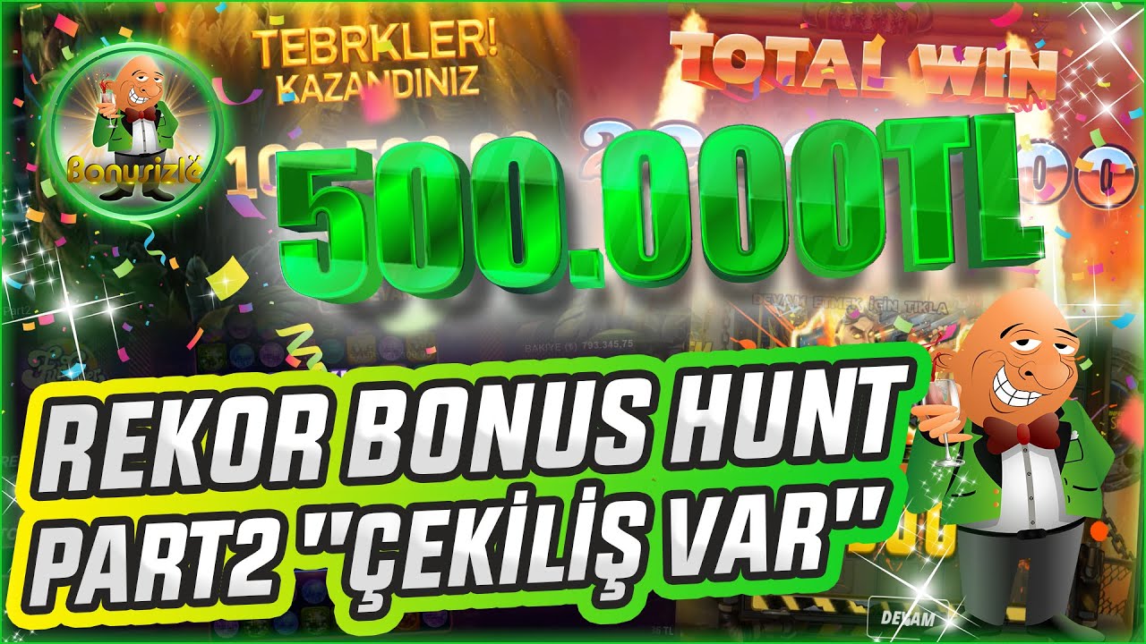 ₺500.000'LİK ?? REKOR BONUS HUNT | ONLİNE CASİNO SLOT OYUNLARI [PART2] ??