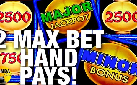 1st SPIN MAX BET JACKPOT HANDPAY! Happy Lantern ~ Lightning Link & Then Another! CASINO SLOT MACHINE