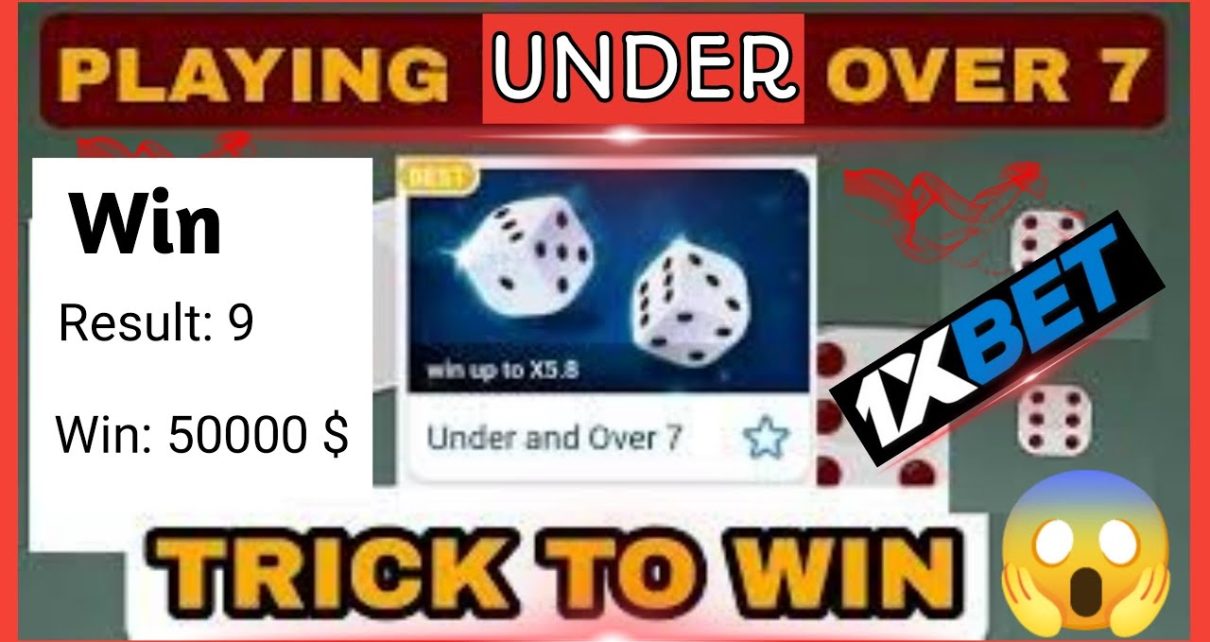 1xbet online casino | 1xbet game | 1xbet Playing under over 7 |  Under over 7 game |