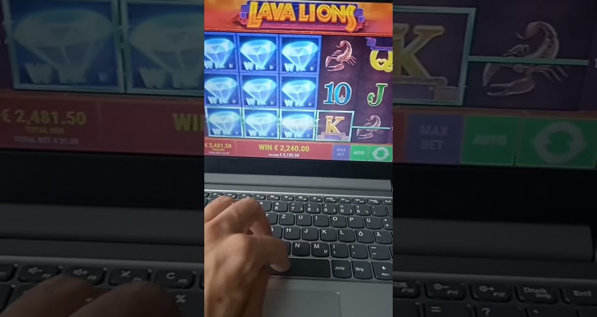 3000€uro gewonnen im online Casino (Lava lions)