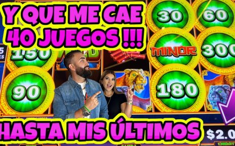 ? 40 JUEGOS GRATIS CON MIS ULTIMOS  DOLARES ! CASH XTREME RISING TWIN TIGERS EN #OCEANCASINO