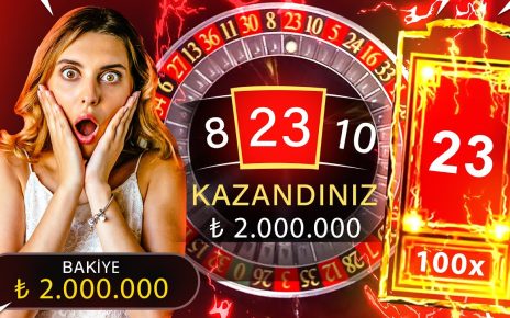 50 BİN İLE 2 MİLYON TL LİGHTNİNG RULET DÜNYA REKORU! #rulet #roulette #casino