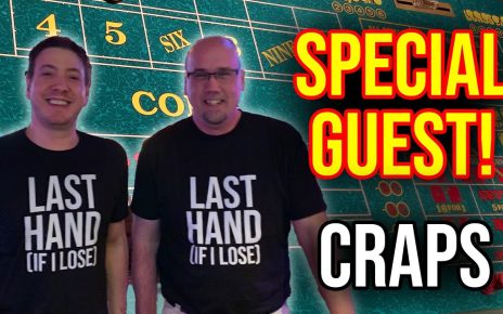 ACTION PACKED CRAPS SESSION! With A SPECIAL Guest!!!