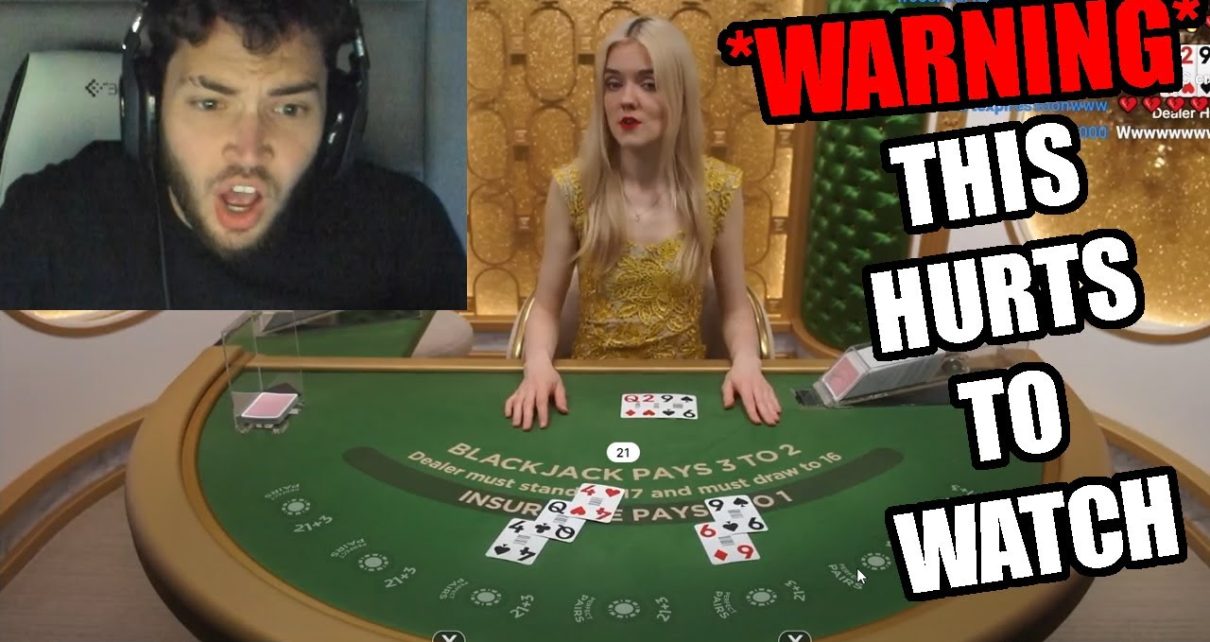 Adin Ross STILL Hasn't Learned | HighStakes Gambling | Blackjack