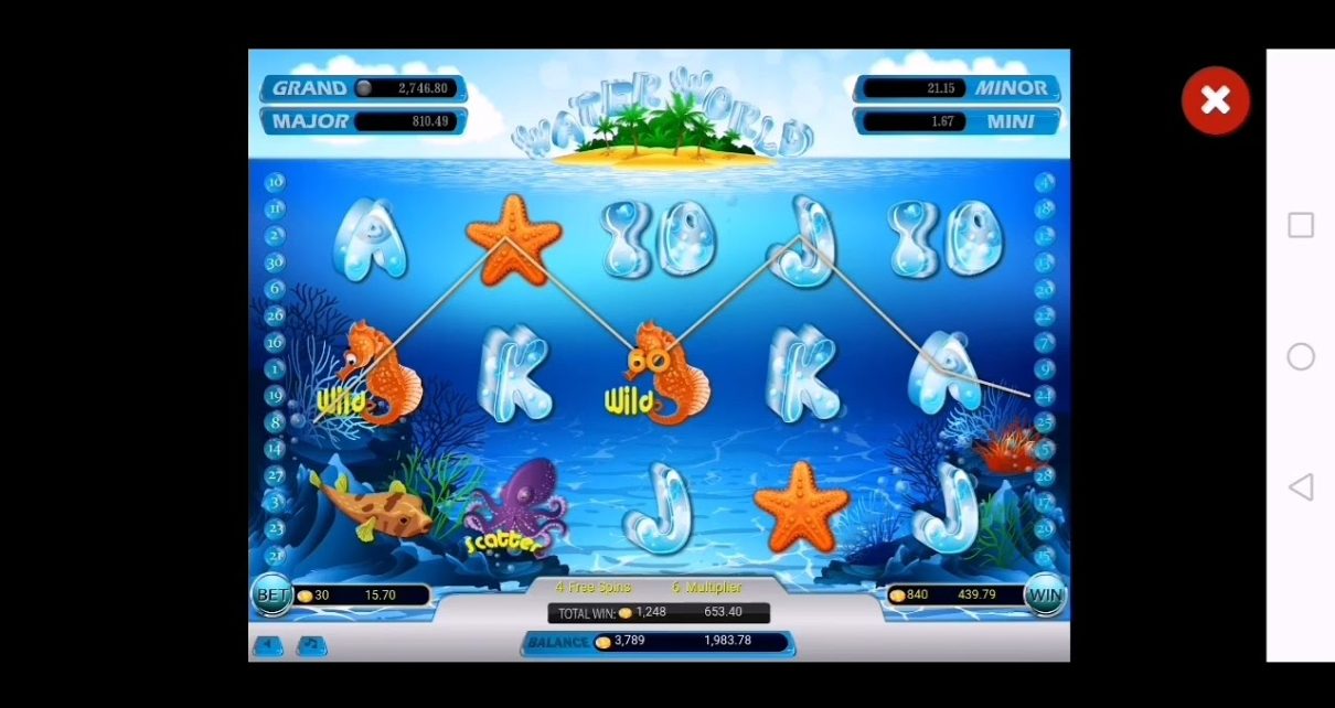 Alt Online casino: Ang bait naman ni water world