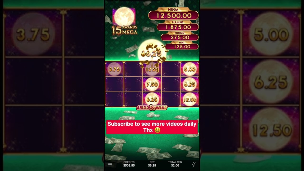 Assassin Moon | Free Games | $6.25 Bet | Small Win | Bad Win | Online Casino | Fast Cash #shorts